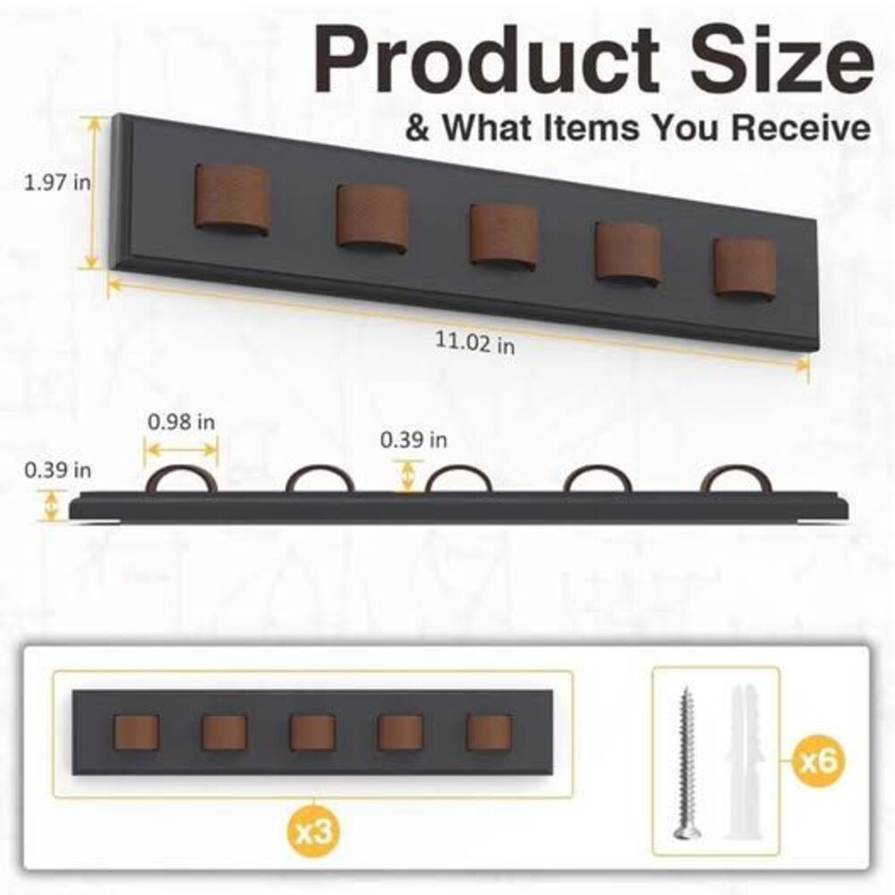 3-Pack Dark Grey Sunglasses Organizers(Only wholesale)